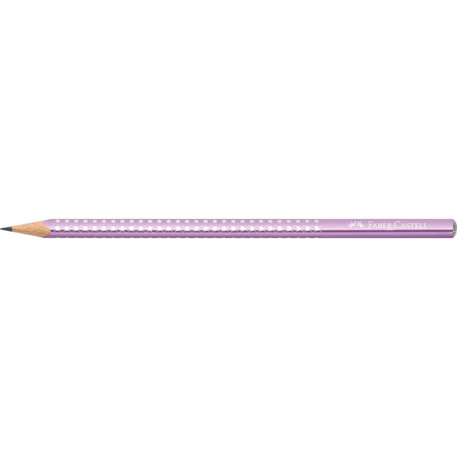 Faber-Castell - Graphite pencil Sparkle violet metallic