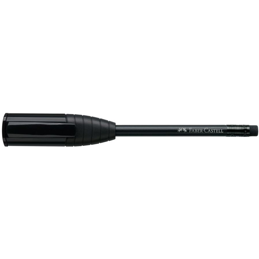 Faber-Castell - Perfect Pencil III with built-in sharpening box, black