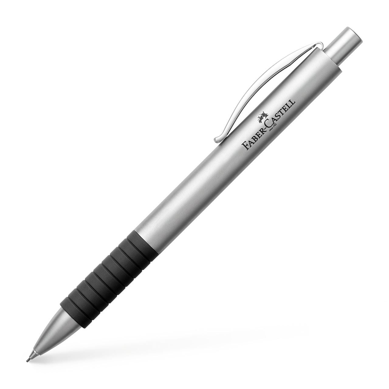 Faber-Castell - Essentio Metal pencil, 0.7 mm, silver matt