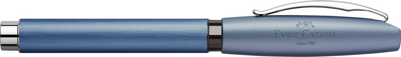 Faber-Castell - Essentio Aluminium fountain pen, M, blue