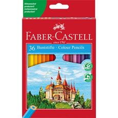 Faber-Castell - Classic Colour colour pencil, cardboard wallet of 36