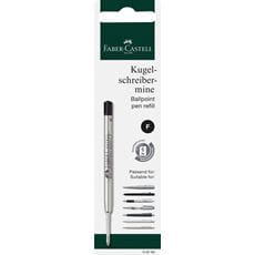 Faber-Castell - Ballpoint pen refill, large-capacity refill F, black