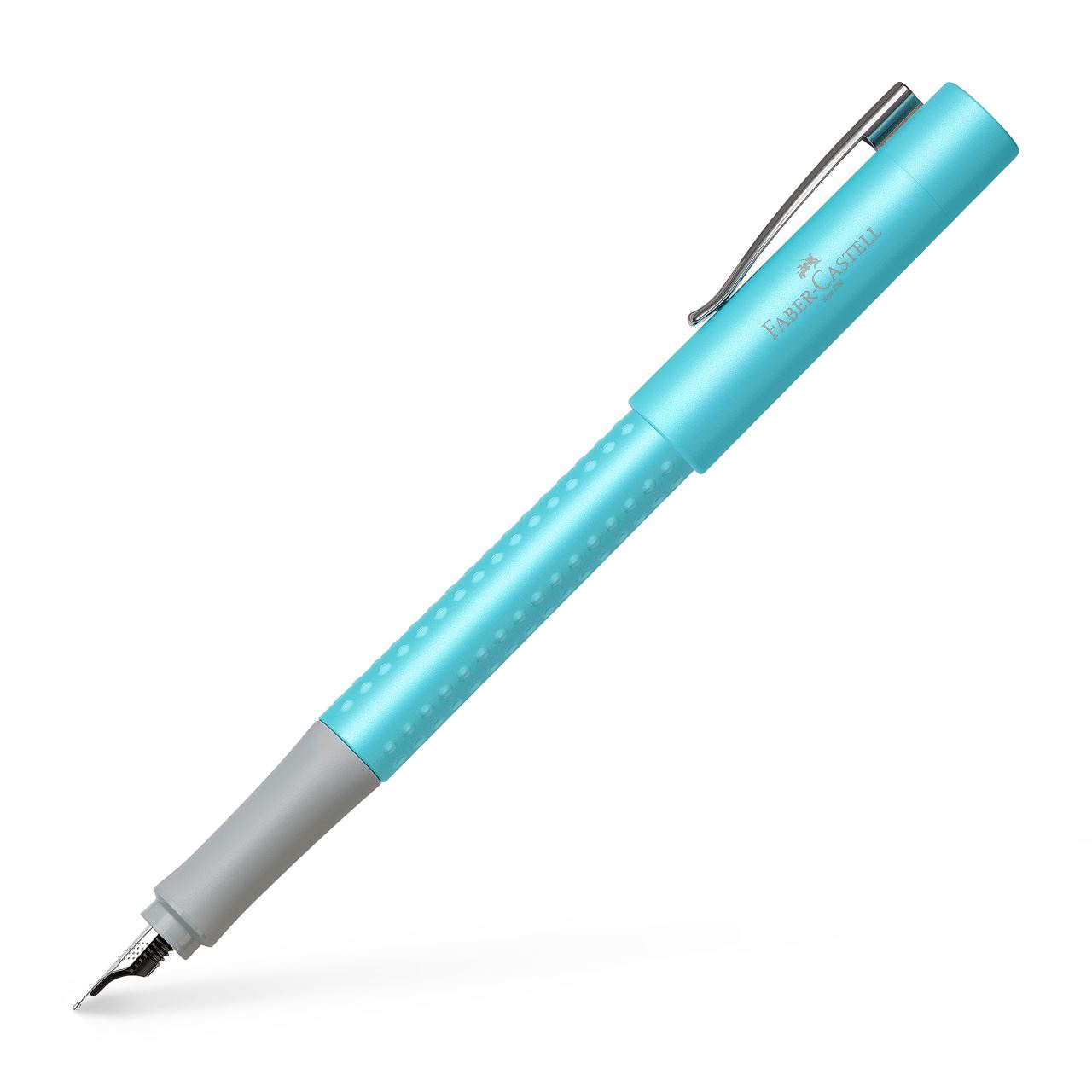 Faber-Castell - Fountain pen Grip Pearl Edition B turquoise