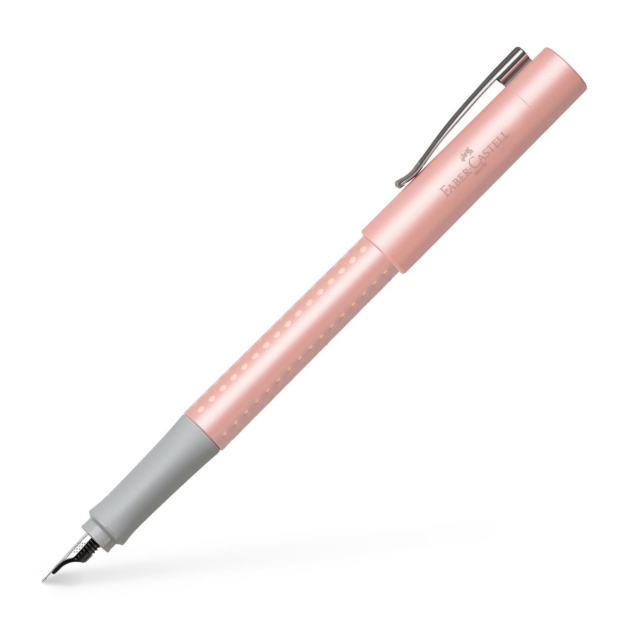 Faber-Castell - Fountain pen Grip Pearl Edition F rose
