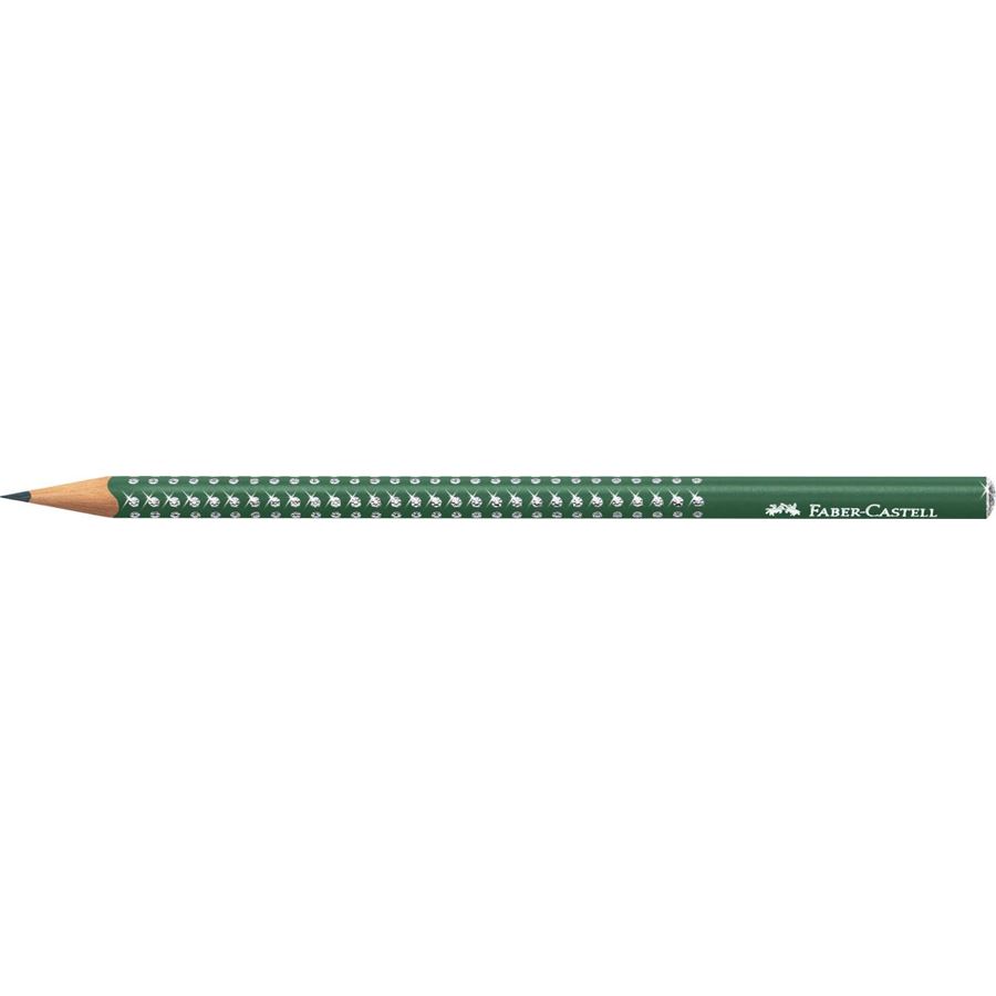 Faber-Castell - Sparkle graphite pencil, forest green