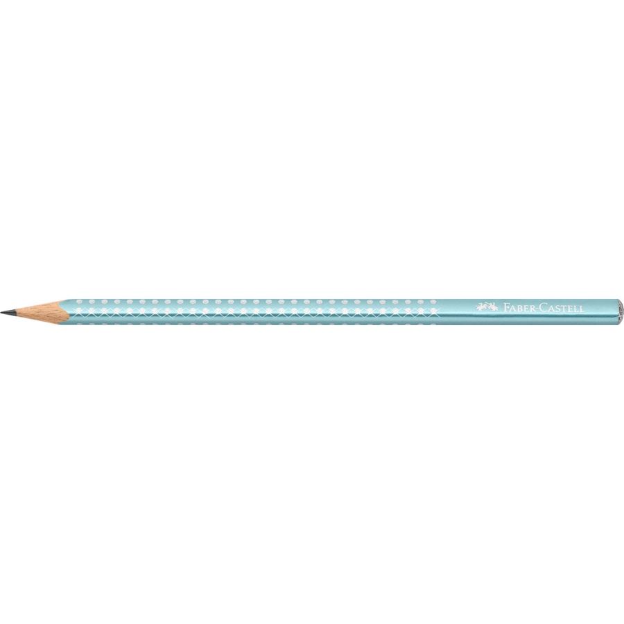 Faber-Castell - Graphite pencil Sparkle ocean metallic
