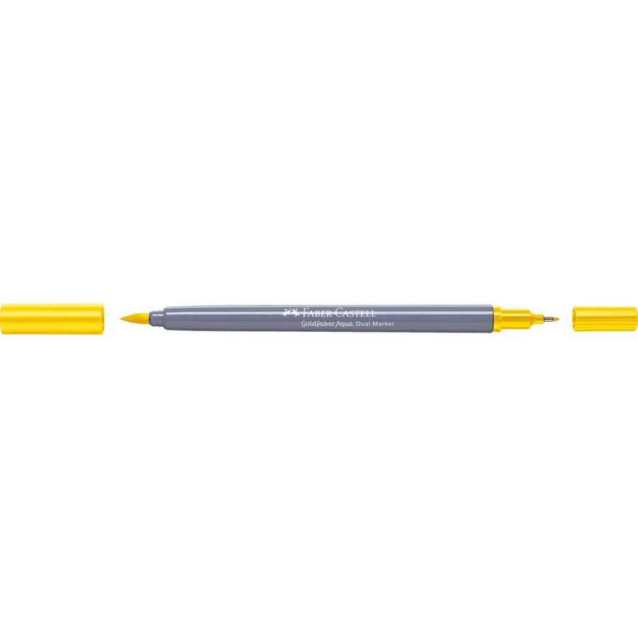 Faber-Castell - Goldfaber Aqua Dual Marker, cadmium yellow