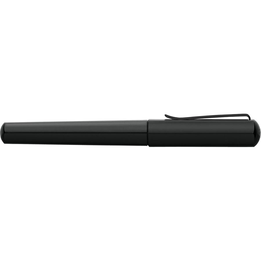 Faber-Castell - Fountain pen Hexo black matt extra fine
