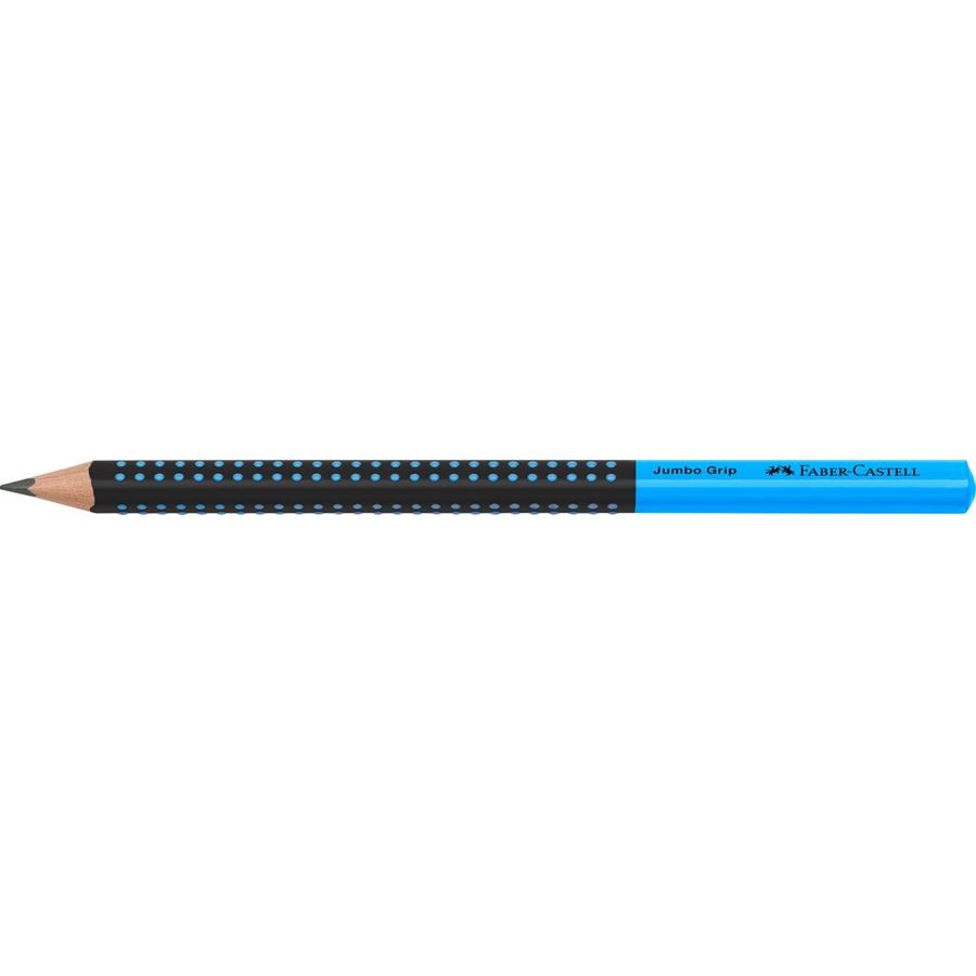 Faber-Castell - Graphite pencil Jumbo Grip Two Tone black/blue