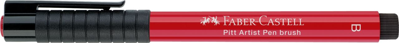 Faber-Castell - Pitt Artist Pen Brush India ink pen, deep scarlet red