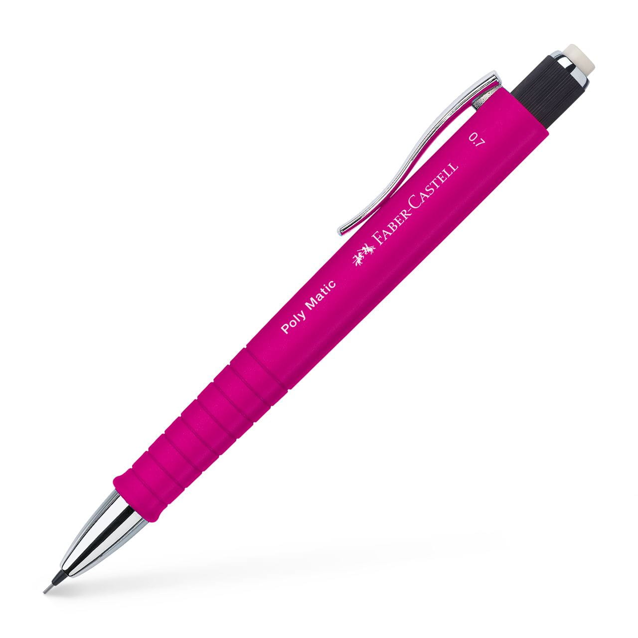 Faber-Castell - Poly Matic mechanical pencil, 0.7 mm, pink