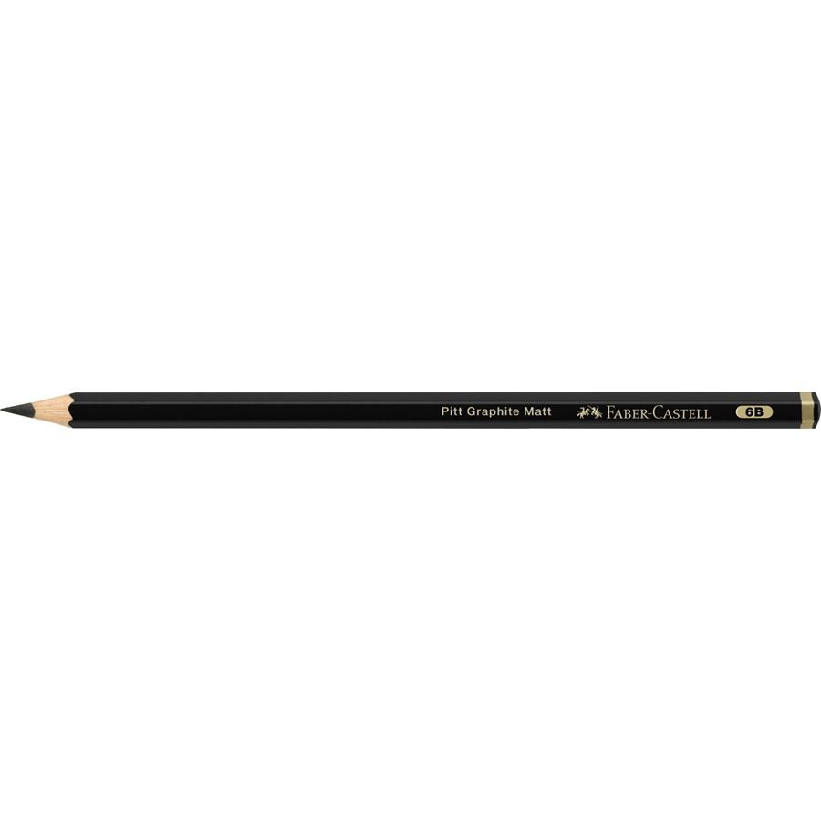 Faber-Castell - Pitt Graphite Matt pencil, 6B
