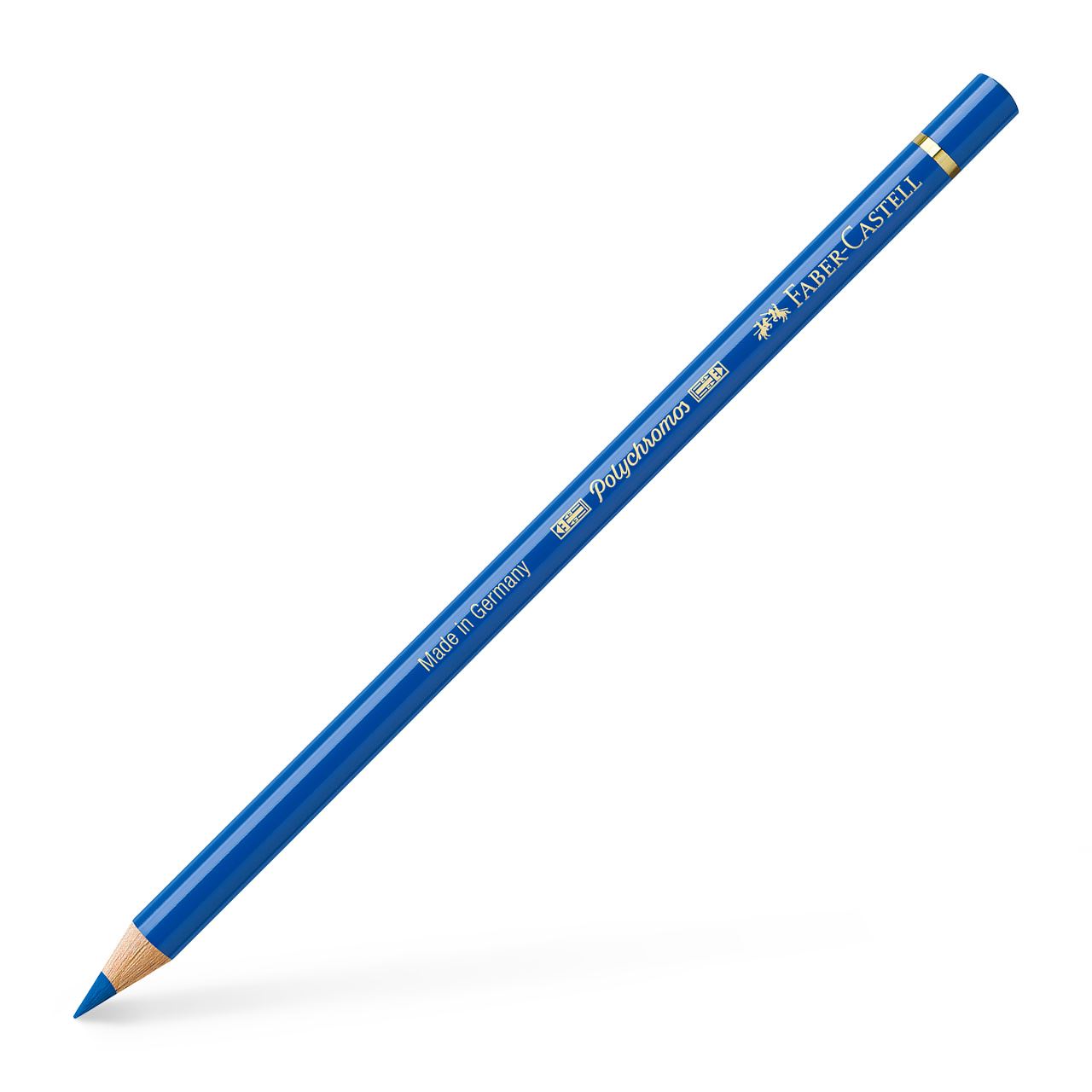 Faber-Castell - Polychromos colour pencil, 144 cobalt blue-greenish