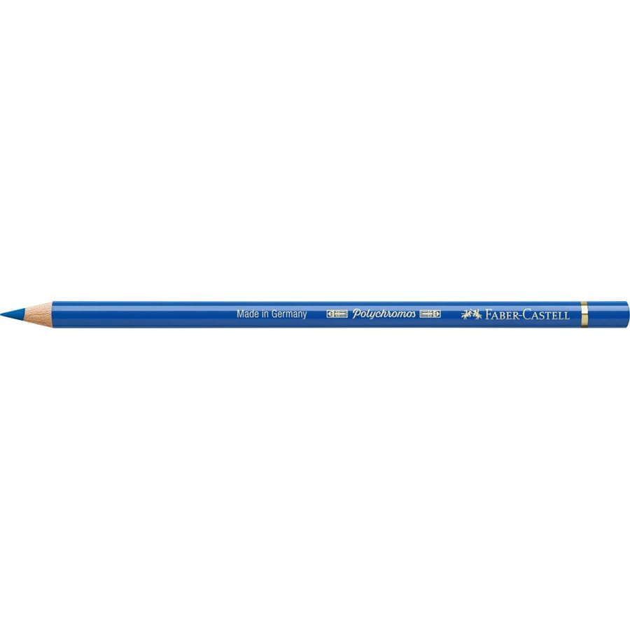 Faber-Castell - Polychromos colour pencil, 144 cobalt blue-greenish