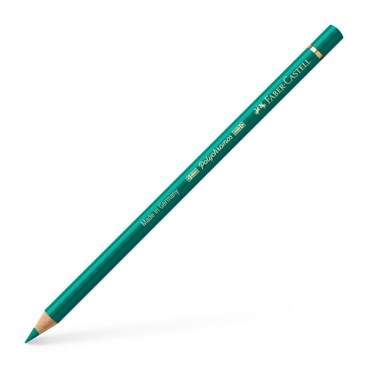 Faber-Castell - Polychromos colour pencil, 161 phthalo green