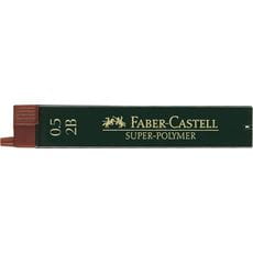 Faber-Castell - Super-Polymer fineline lead, 2B, 0.5 mm